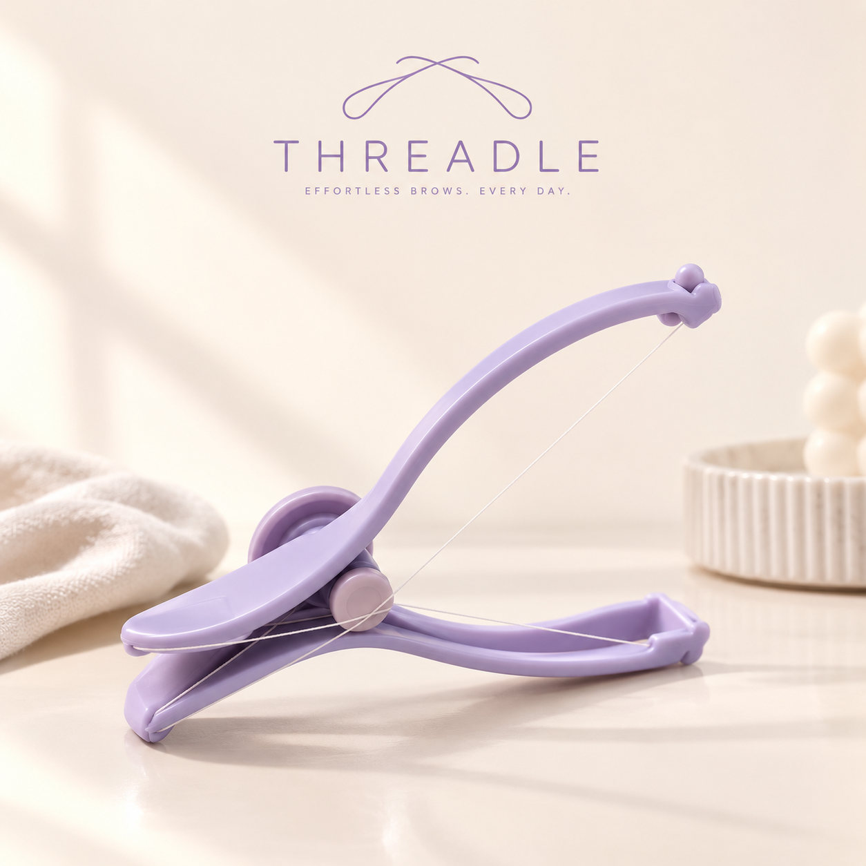 Threadle salon-quality brows at home tool